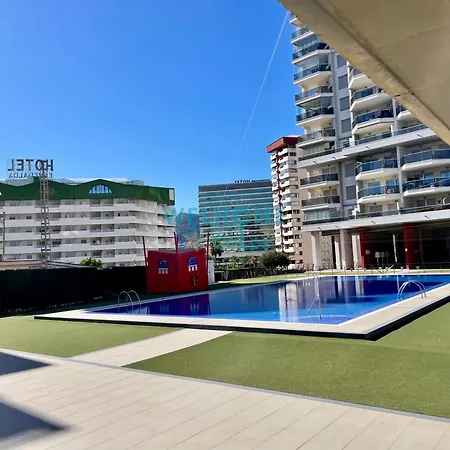 Acuarela Estudio, 1ª Linea, Vista Al Mar, Piscina * Calp