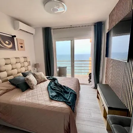 Acuarela Estudio, 1ª Linea, Vista Al Mar, Piscina Lägenhet Calpe