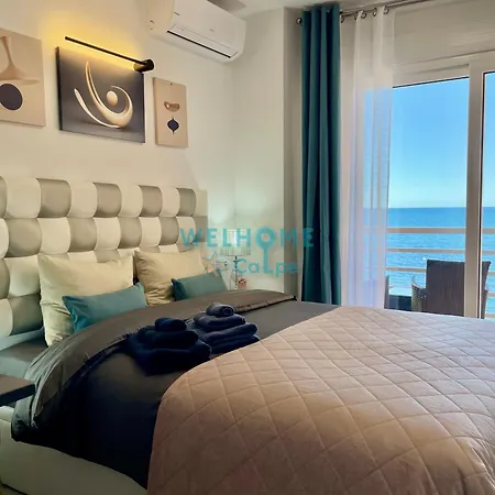 Acuarela Estudio, 1ª Linea, Vista Al Mar, Piscina Apartament *