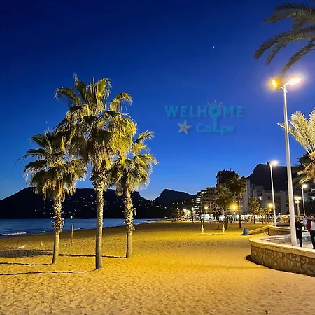 Acuarela Estudio, 1ª Linea, Vista Al Mar, Piscina Calpe