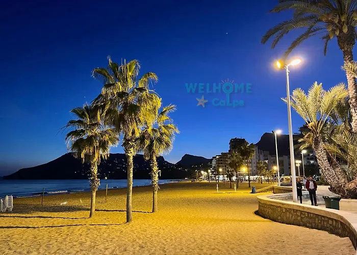 Acuarela Estudio, 1ª Linea, Vista Al Mar, Piscina Calpe